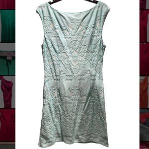 Chelsea & Violet Mint Green Lace Dress